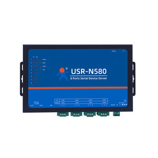 【有人物联网】8路串口服务器MQTT rs485多串口转以太网网口modbus rtu转tcp网关工业级物联网模块N580