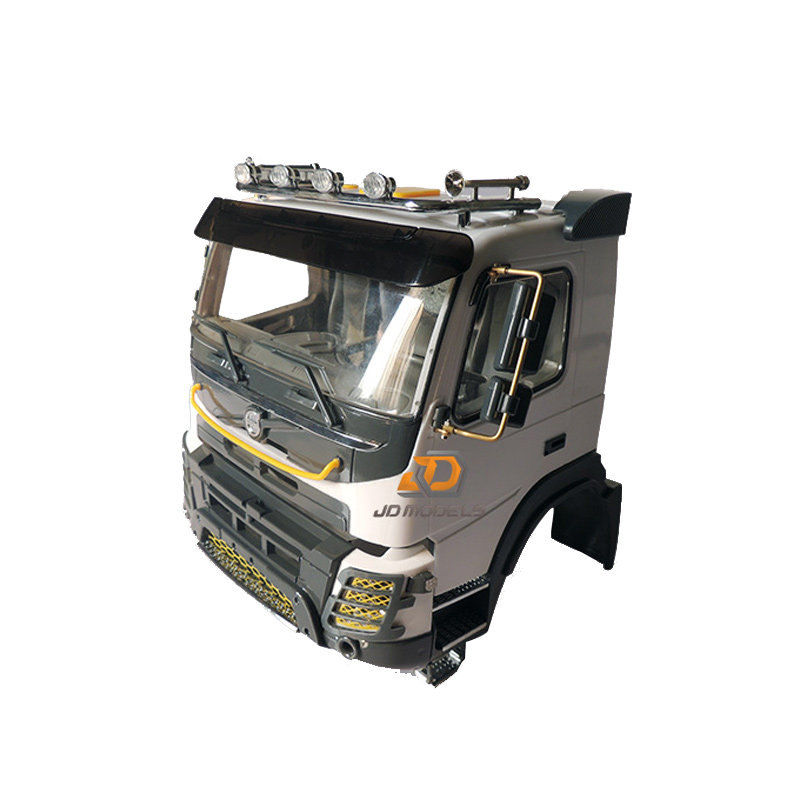 JDM-110静点模型1:14车壳拖头车头驾驶室FMX