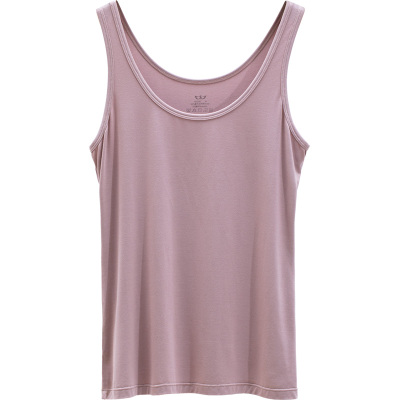 莫代尔性感无袖内搭打底女士背心