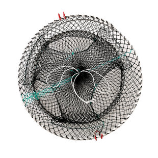 螃蟹笼海用捕蟹网海水专用折叠螃蟹笼子海边抓螃蟹地网鱼笼