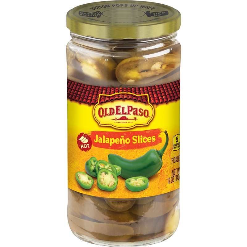 Old El Paso Jalapeno Slices Pickled美国欧帕墨西哥风味泡辣椒