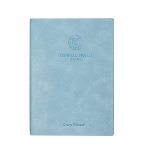 a4康奈尔笔记本大本子横线大学生考研备考简约课堂学习本子高效5r记忆法记录记事本超厚加厚b5软皮本网格本