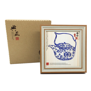 陕北剪纸 装饰画 中国风特色礼品 商务小礼品 旅游纪念品