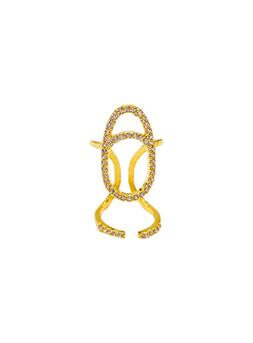 韩国开口闪钻指甲套jennie同款