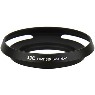 JJC适用索尼40.5mm遮光罩16-50微单A6300 A6400 A5000 A5100 A6000 A6500 a6600相机5T镜头配件16-50mm消光罩