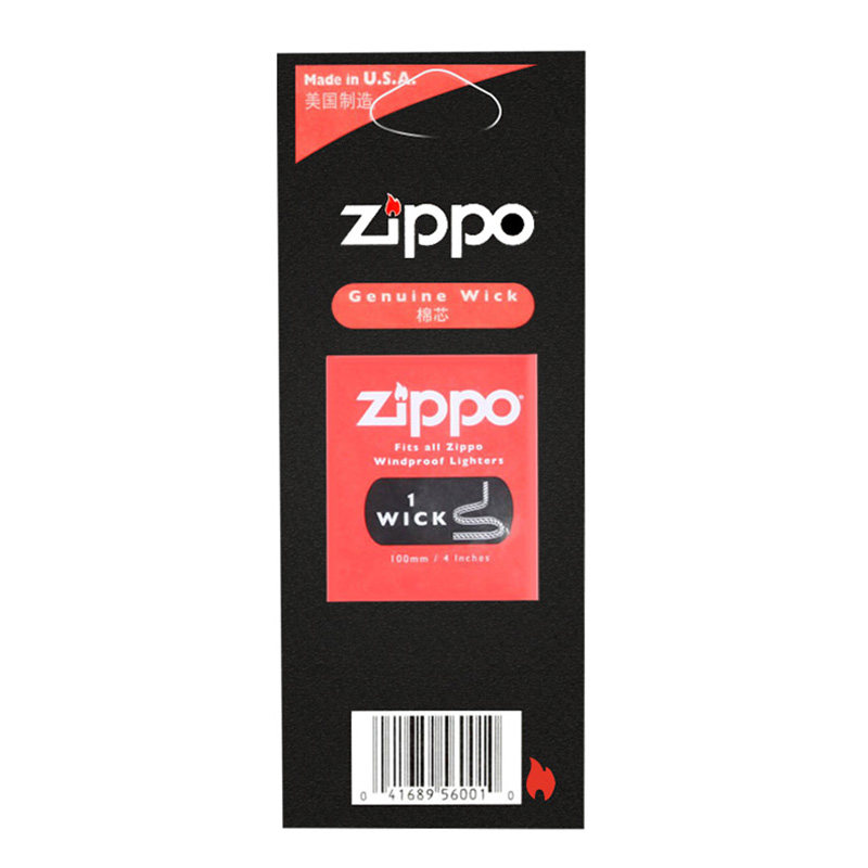 zippo打火机棉芯美国原装正版煤油火石配件通用正品男士zppo套装