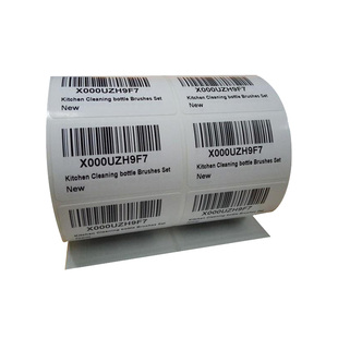 FBA亚马逊标签代打印服务美国日本欧洲内箱外箱产品条码二维码