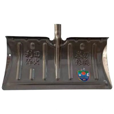 新品扁锹扫环卫雪铲加宽机v清工人铲板耐用车塑料钢板铲雪铲推定