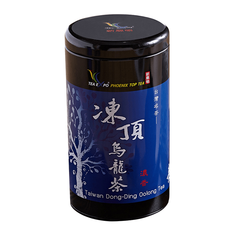 新凤鸣台湾冻顶乌龙茶铁罐装特级