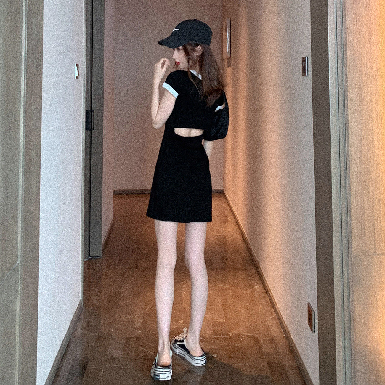 连衣裙女2020夏季新款韩版气质圆领侧开叉T恤裙修身显瘦包臀a字裙|msdalam kategori mod main/animasi/Zhou Bian/cos/permainan papan, kostum cosplay/props/perkhidmatan, Wanita Cosplay - dari Buy2taobao.com untuk memberikan perkhidmatan ejen Taobao profesional membeli