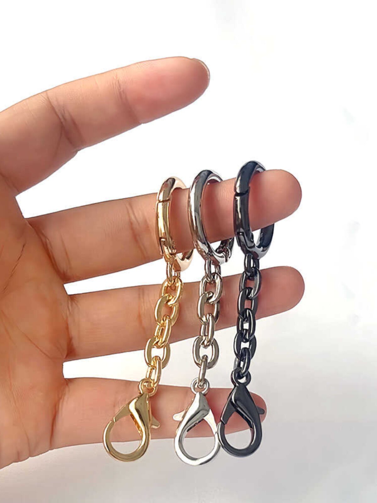 Metal qapaqlı qarmaq aksesuarı, DIY üçün bağlayıcı