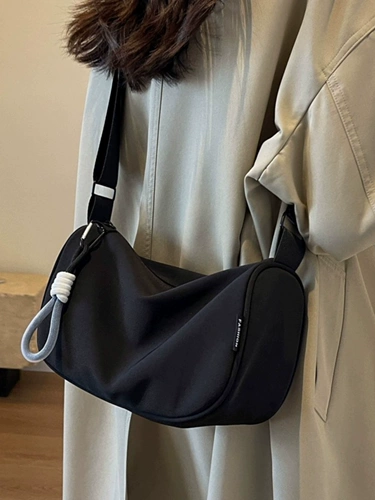 Вместительный и большой нейлоновый шоппер для отдыха, сумка на одно плечо, бретели, ремешок для сумки, подушка