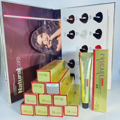 嘉赢金致染膏染发膏单支色膏