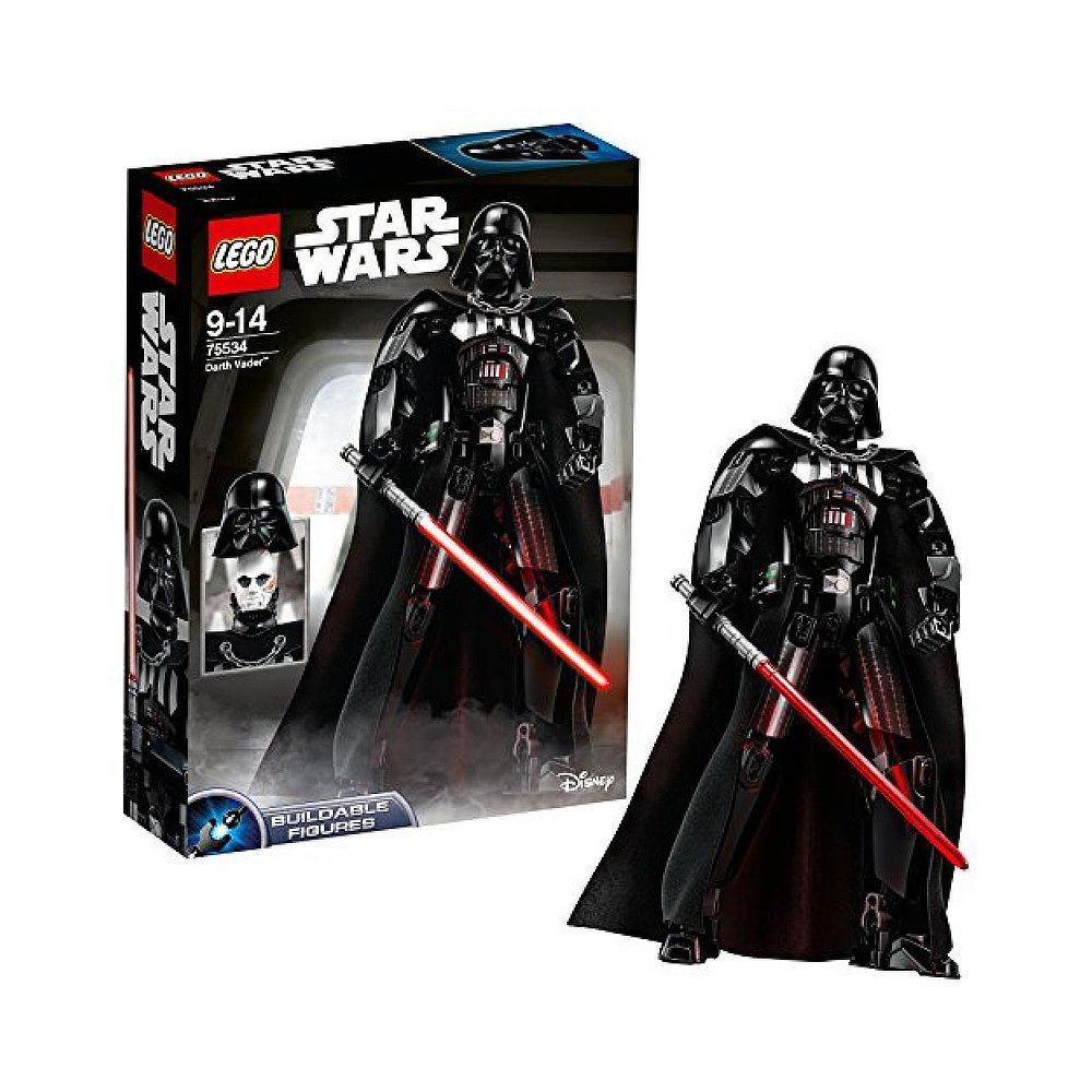 日本直采香港发乐高积木lego 星球大战darth vader 64 75534