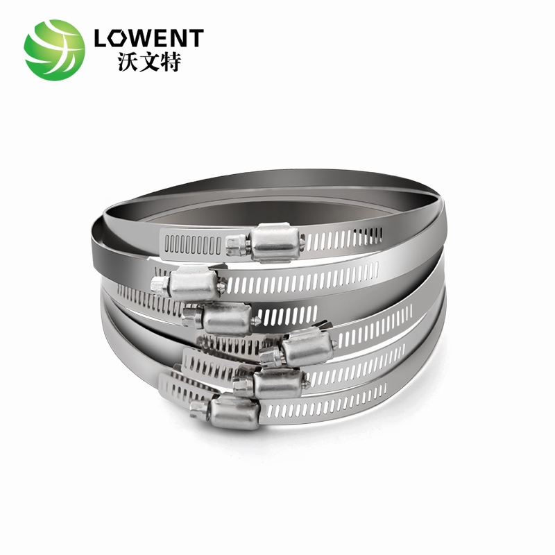 勇孚 304不锈钢卡箍喉箍抱箍 水管卡扣 快装美式管夹管煤气管固定