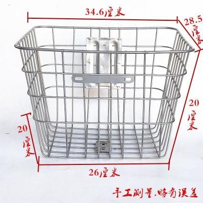 车车c篮邮车筐折叠车前车篓菜框F山地车篮子配件车篮包免铁.