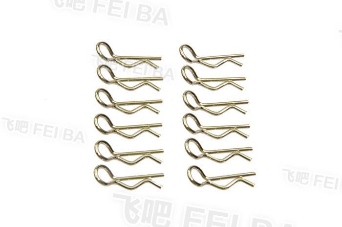 通用HSP无限 车壳卡环夹子 R型扣 R型短销 外壳卡扣