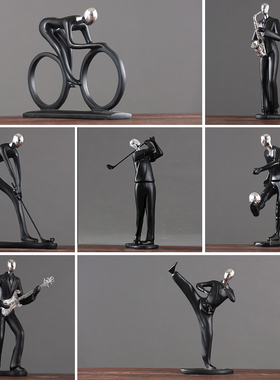 速发创居简约室内客厅电视公办柜室酒柜小摆件家意装饰工艺品