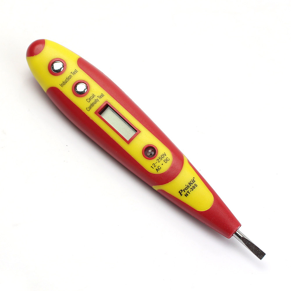 台湾宝工NT-305多功能测试电笔验电笔感应数显数字感应电笔