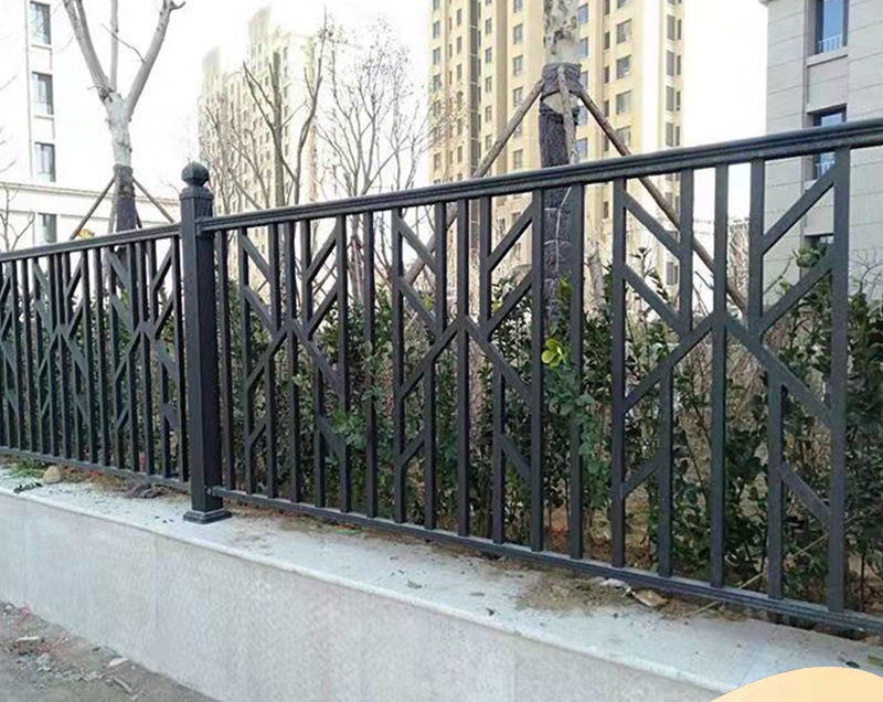 铁艺护栏农村墙栅别栏院栏户外小区g围墅阳台铝艺防护栏围墙栏杆
