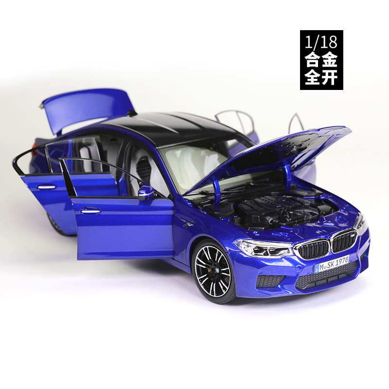 模型汽车118宝马bmw新款m5limoussinef90代工
