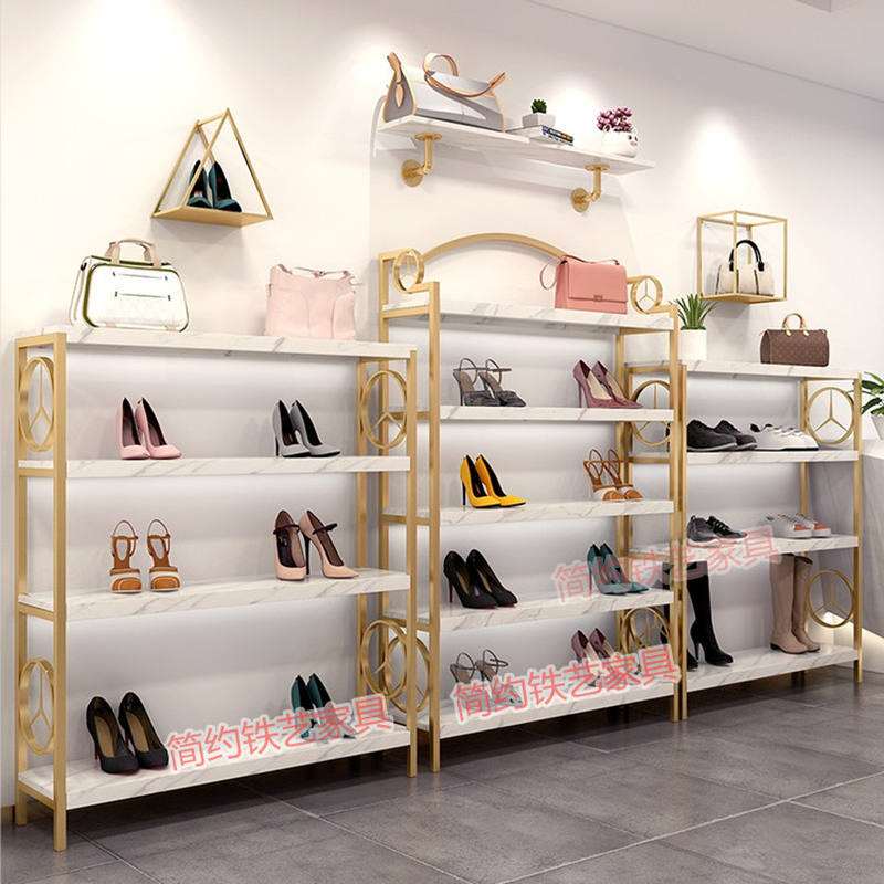 新品鞋架展示架童鞋店鞋架鞋店装修货架开k店用的v鞋架子女鞋店鞋