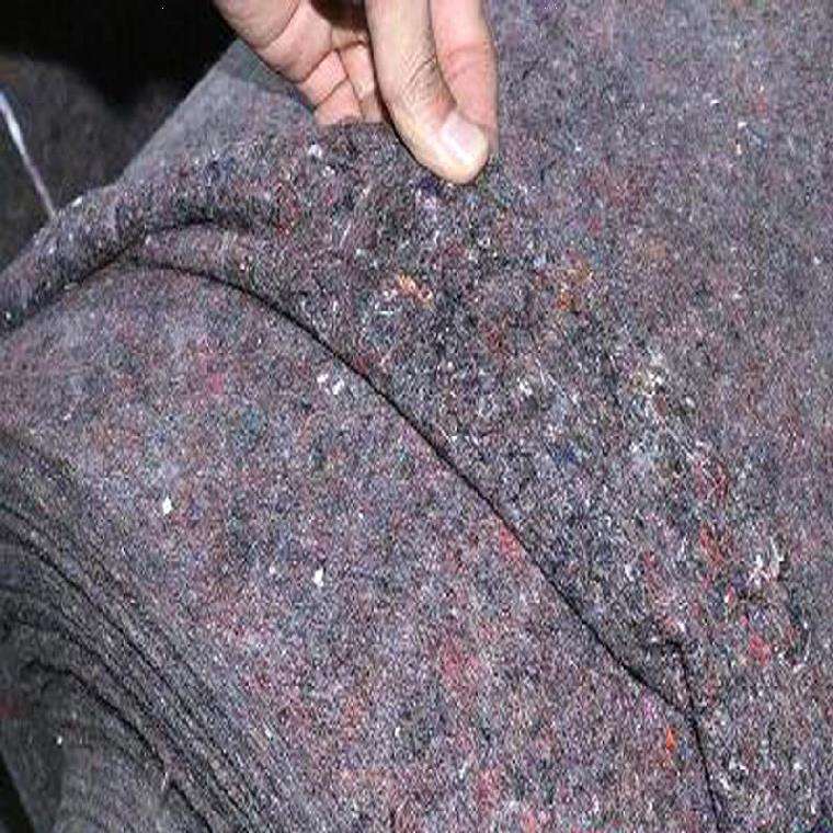 棉垫垫布盖草养路农家货车r150-700g花农裁剪遮光毛V毡垫土工布2