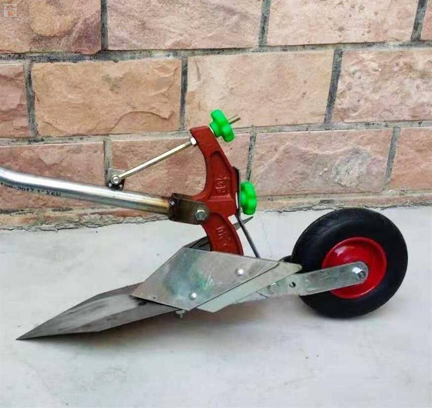 销新款人力犁地手拉犁单人深翻人拉家用耕地开沟手推耘锄种地翻新