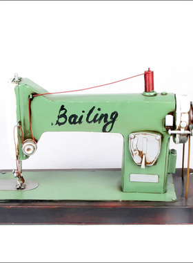 速发复古中式家居家饰 仿古 铁艺铁皮模型服 装店橱装窗饰摆件