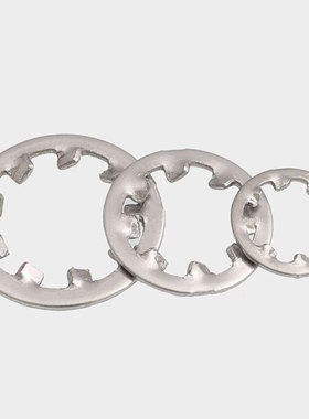 速发041锈钢锁紧垫4内齿防滑止动防松垫片M4M5M6M8M不0M12M1圈-M0