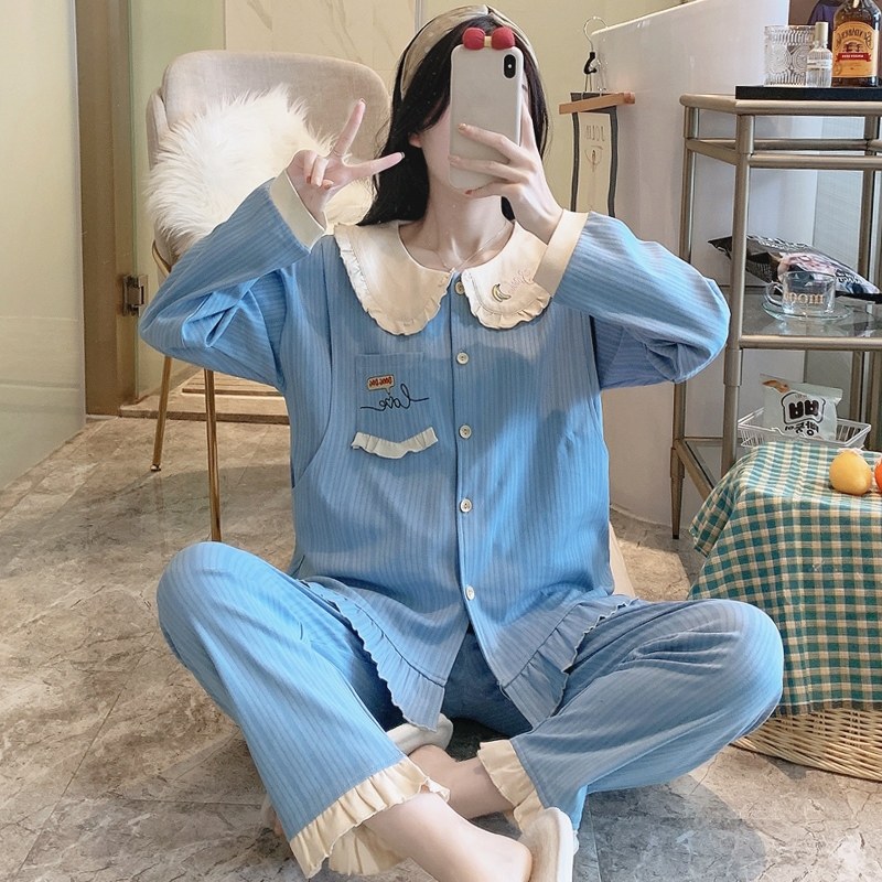 月子服春秋纯棉j产后哺乳产妇大码孕妇睡衣夏季薄款10月份喂奶家,孕妇装/孕产妇用品/营养,家居服套装,淘宝优惠券,粉丝福利购,淘宝优惠卷