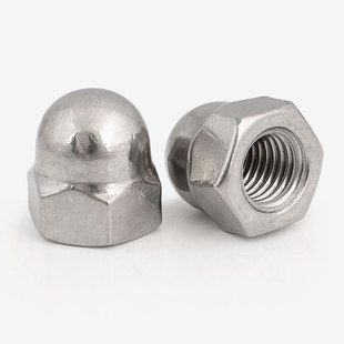 饰帽2母M6M8 速发04 细牙盖型螺帽装 201不锈钢盖形螺4反牙 MM0