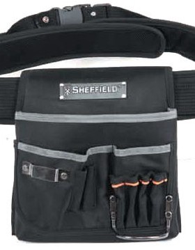 钢盾S023009 多功能腰包 电工维修家用工具X包 工具腰包