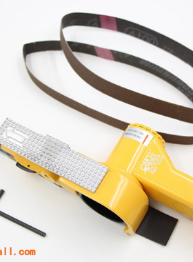 欧维尔OaW-SD20B气动2寸砂带机纱布环带打磨机拉丝机20*520mm