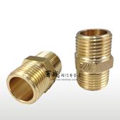 铜接头4分6分双外丝直接1寸2寸对丝非不锈钢四分水管配件短丝对接