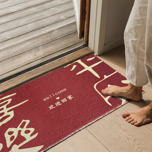地垫入户蹭土门垫进门门口脚垫入门家用门外门前入户门踩脚垫 中式