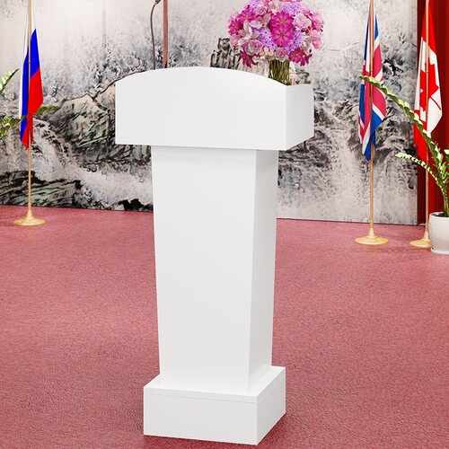速发演讲台迎宾台接待台发言台咨客台讲台桌简约现代会议室教室讲