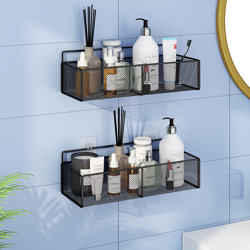 速发壁挂免墙孔浴室挂打洗手间马桶洗澡收纳墙所厕上墙壁