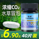 新品 二氧化碳片鱼缸专用CO2水草发F生器草缸反应材料泡腾片细化缓