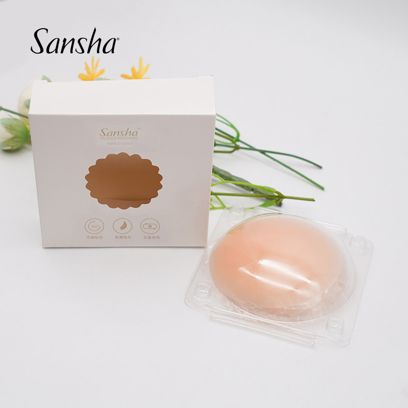 现货速发Sasha薄款防走光胸贴舞蹈体操婚纱乳贴防凸点乳头贴大胸