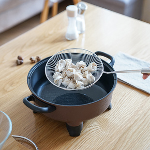 极速大漏勺过滤网家用304不锈钢油炸篮厨房捞饺子W捞面勺大号网筛