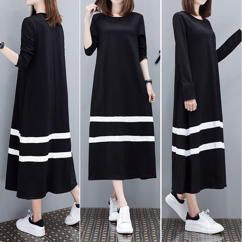 极速孕妇连衣裙长裙2025新款韩版宽松时尚大码长袖春装Z裙子怀孕