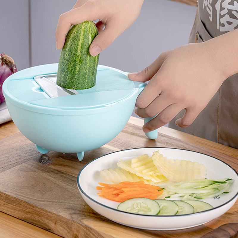 速发多擦能削土豆丝切菜机家用切丝刨器器切片切花切丁功丝丝厨房