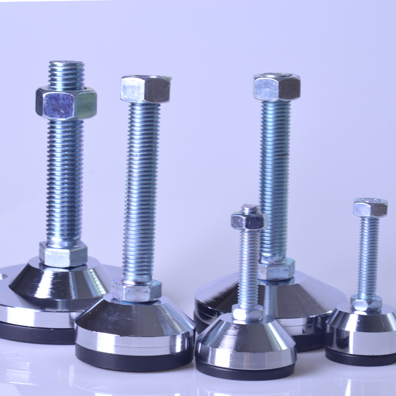 重型防滑减震调节脚杯固定蹄脚机床垫脚底螺丝调整脚垫支撑脚M16