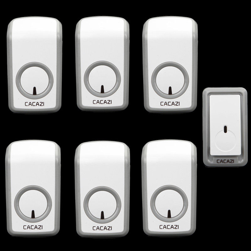 极速包邮远距离遥控电子门铃 无线 家用门铃一拖六老人呼叫器不用