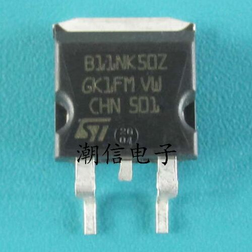 B11NK50Z STB11NK50Z 场效应管11A500V 全新 实价 可以直接拍买
