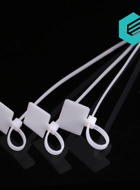 速发尼缆牌签扎带做记号标标扎带网线标签扎带电龙*4*100x150x200