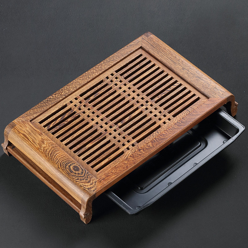 鸡翅木茶b盘实木抽屉式花梨木储水排水双用小号家用功夫茶盘茶艺,餐饮具,茶盘,淘宝优惠券,粉丝福利购,淘宝优惠卷