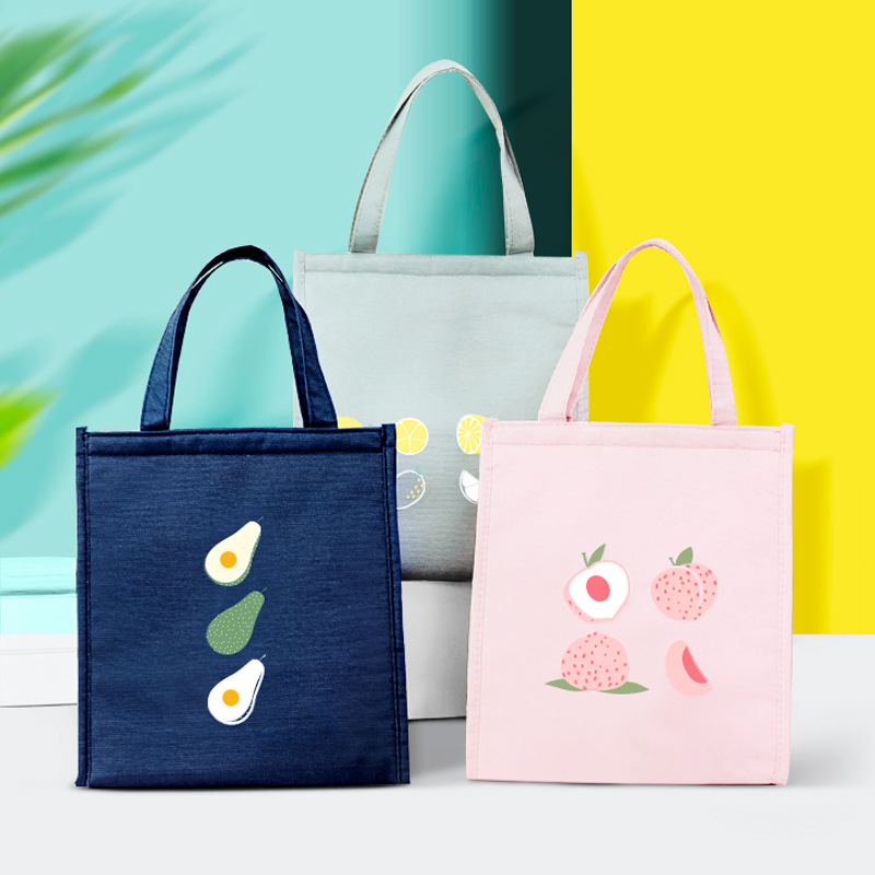 速发铝箔加厚装饭盒防水保温袋学便带饭菜饭当包上班手提袋子带生