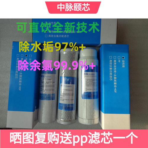 中脉科技巴马泉高磁颐芯净水器滤芯升级版水机华PP棉活性炭zmbj03